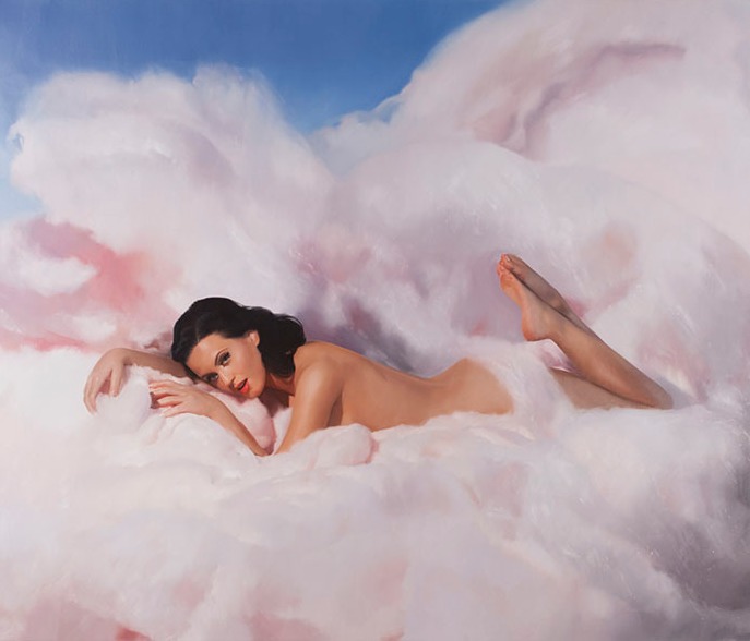 Cotton Candy Katy, 2010, oil on linen, 72 x 84 inches